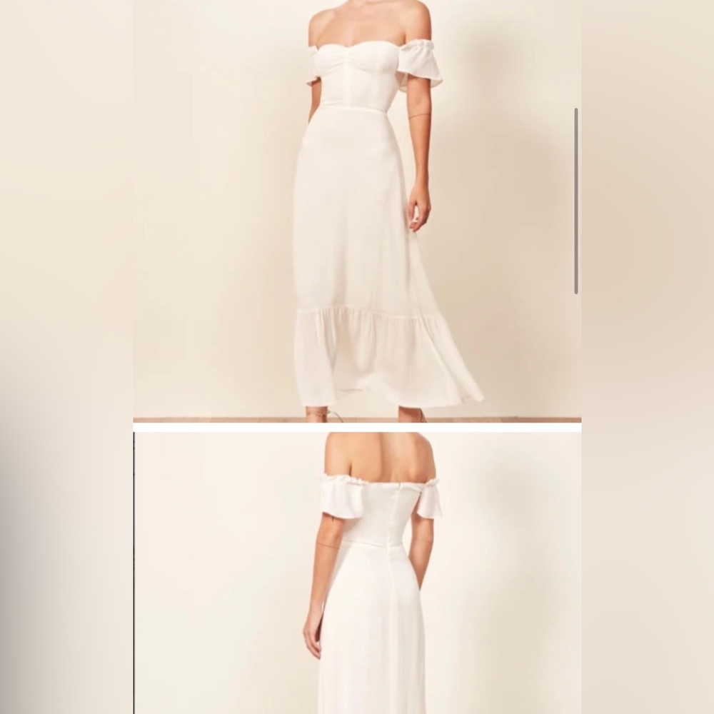 Reformation White Dress